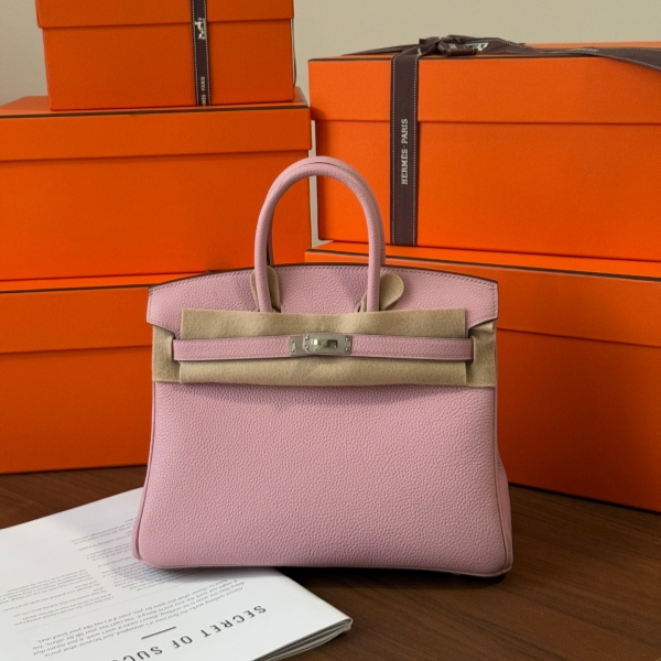 【エルメス HERMES】バーキン25  モーヴシルベストル (X9) トゴ シルバー金具（100％手縫）